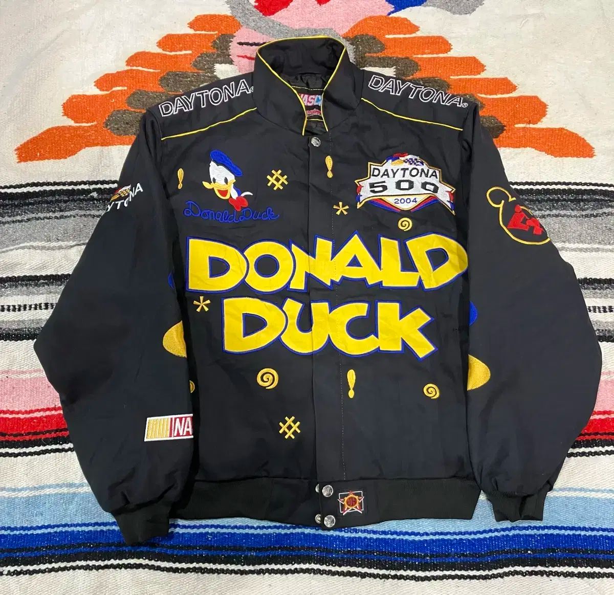 最終値下げ　ナスカー　レーシングジャケット 90's NASCAR Racing Team Official Jacket ナスカー