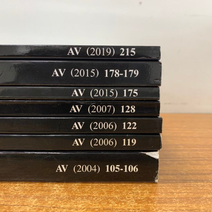 ▲01)【同梱不可】スペイン建築雑誌 AV Monografias Monographs まとめ売り7冊セット/2004年〜2019年//B △01)【同梱不可】スペイン建築雑誌 AV Monografias Monographs