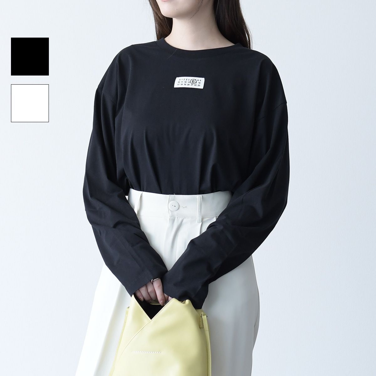【MM6】長袖 Numeric シグネチャー Tシャツ MM6 エムエムシックス Maison Margiela メンズ NUMERIC
