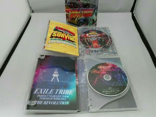 DVD EXILE TRIBE PERFECT YEAR LIVE TOUR TOWER OF WISH 2014