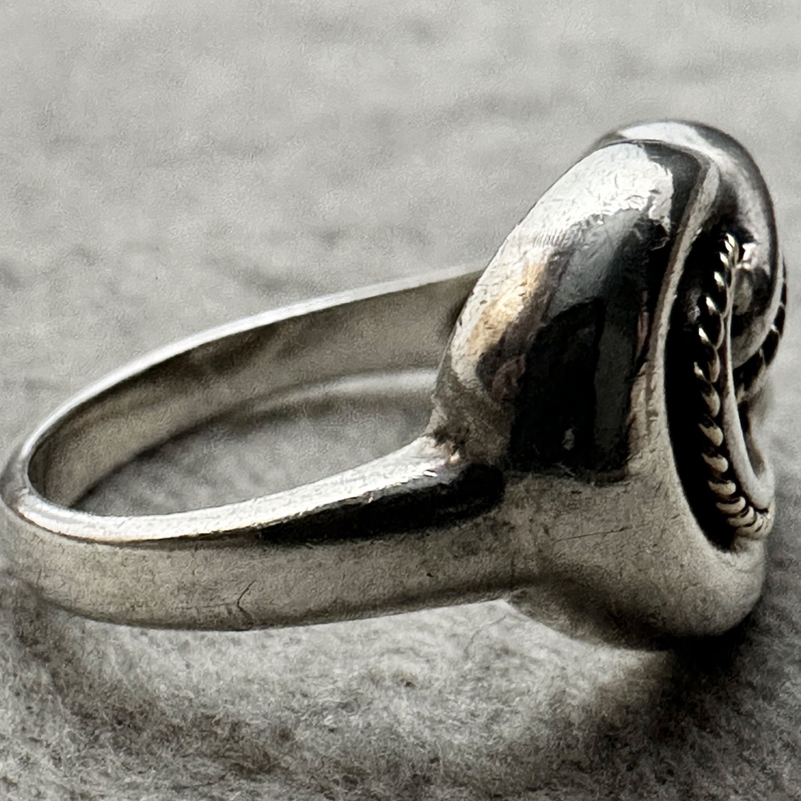 n*e様 Tiffany オールド ティファニー 90年代 9号 シルバー925 TIFFANY & CO.(ティファニー) 90's Atlas アトラス リング 9号