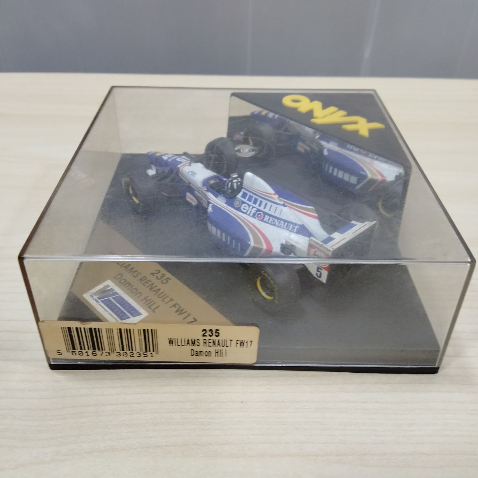 オニキス ウィリアムズ ルノー FW17 デイモン ヒル　ONYX　235　WILLIAMS RENAULT FW17 Damon HIIL