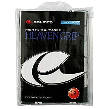 Solinco Heaven Grip テニス オーバーグリップ 12個パック - 吸着-トラクション