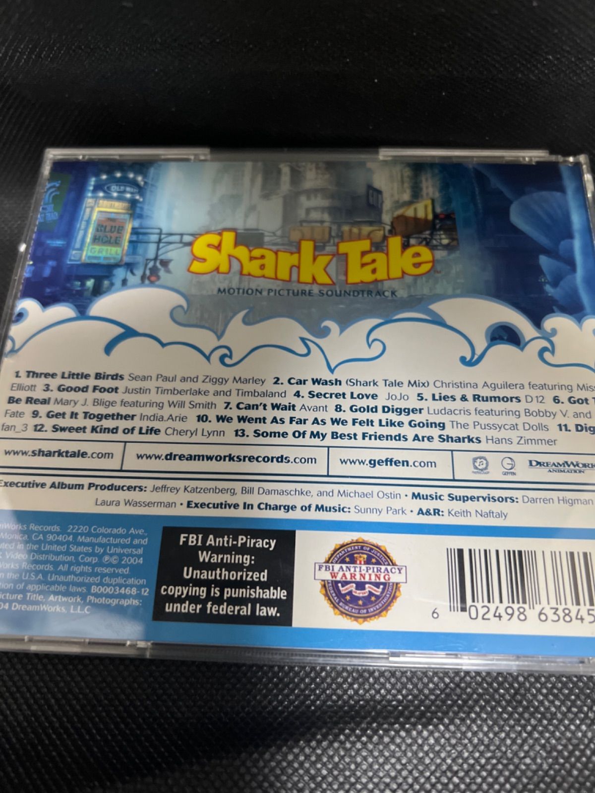 【中古】Shark Tale/シャーク・テイル-US盤サウンドトラック CD