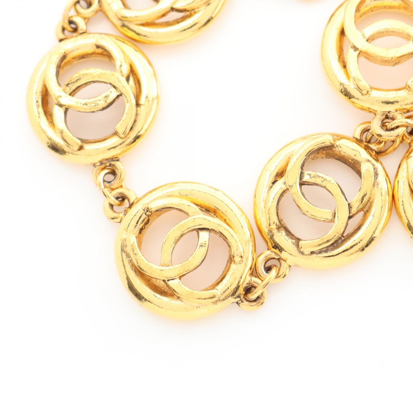 CHANELシャネル ブレスレット ココマーク マトラッセ GPゴールド シャネル CHANEL ブレスレット ココマーク GP（ゴールドメッキ