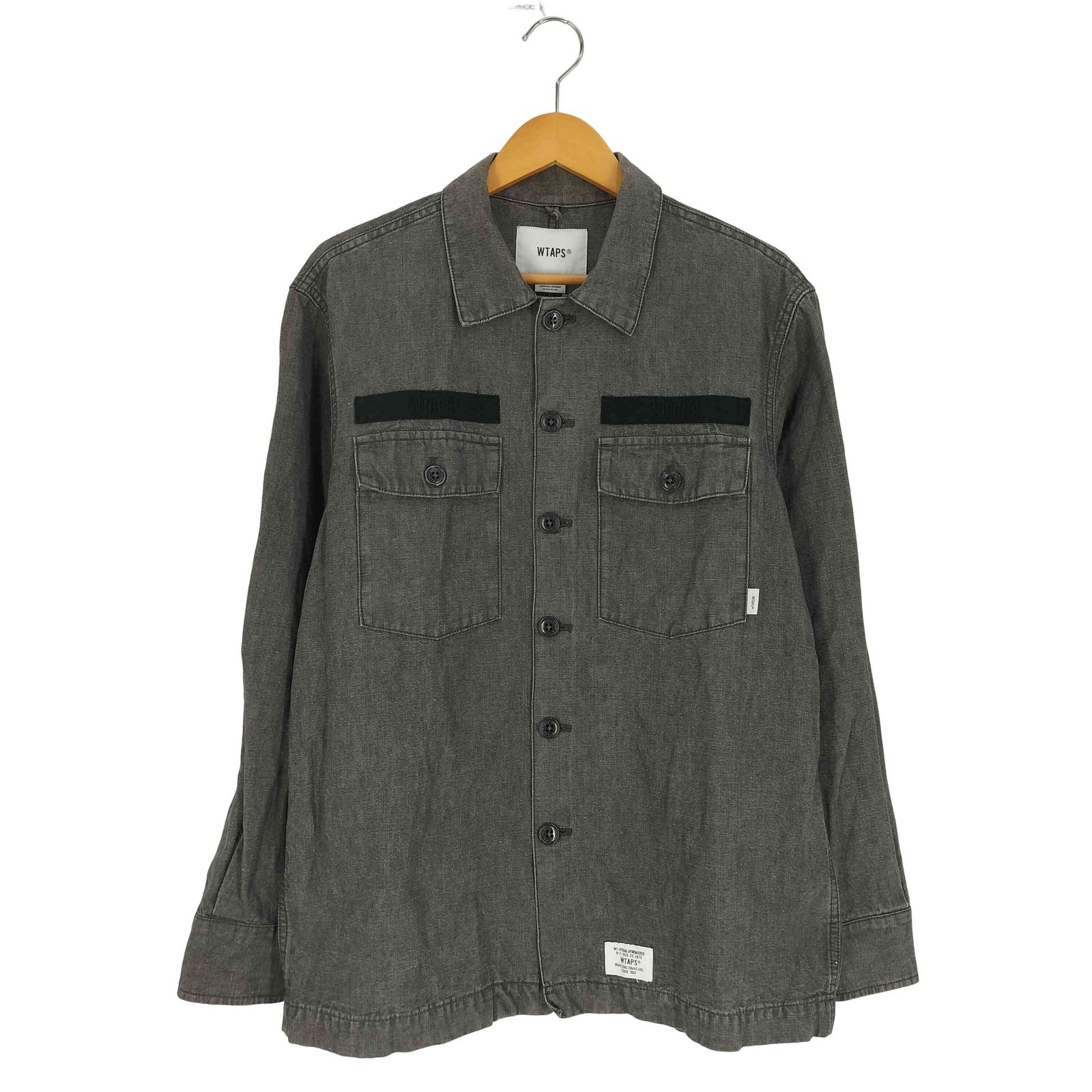 ダブルタップス WTAPS BUDS LS 01 SHIRT .LICO.CHAMBRAY バッズ