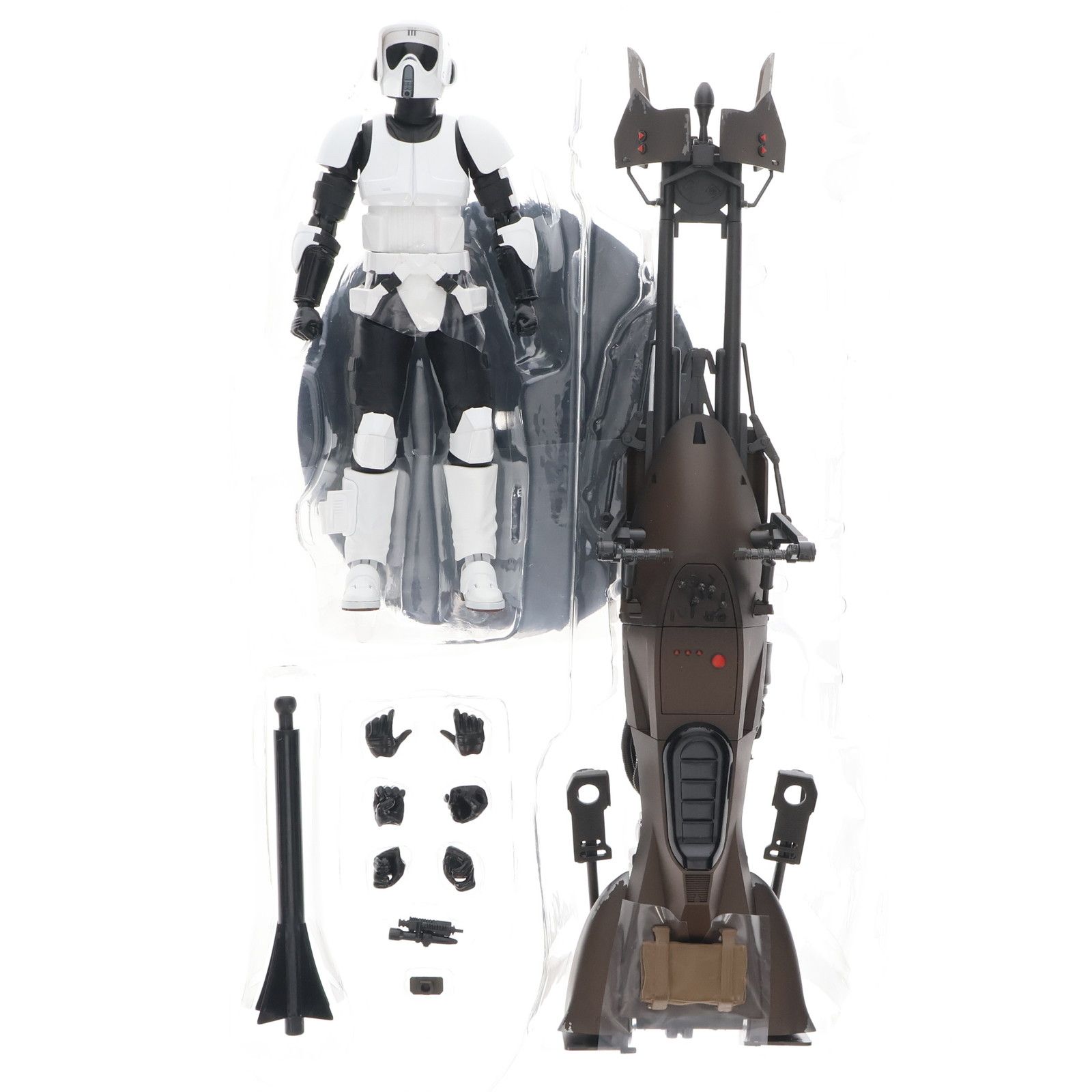 S.H.フィギュアーツ スカウト・トルーパー＆スピーダー・バイク魂ウェブ商店限定 S.H.Figuarts スカウト・トルーパー＆スピーダー・バイク | 魂ウェブ