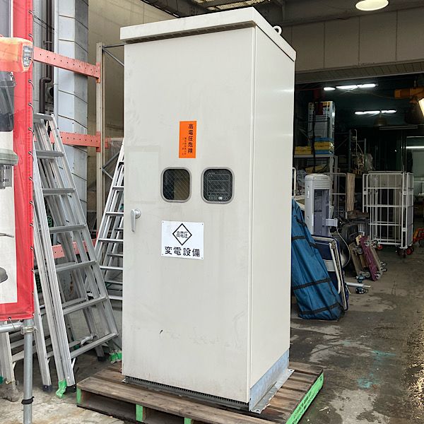 愛知県小牧市 関西エナジス キュービクル式高圧受電設備 PF S形 60kVA 50Hz|60Hz 2015年製 ●No.7