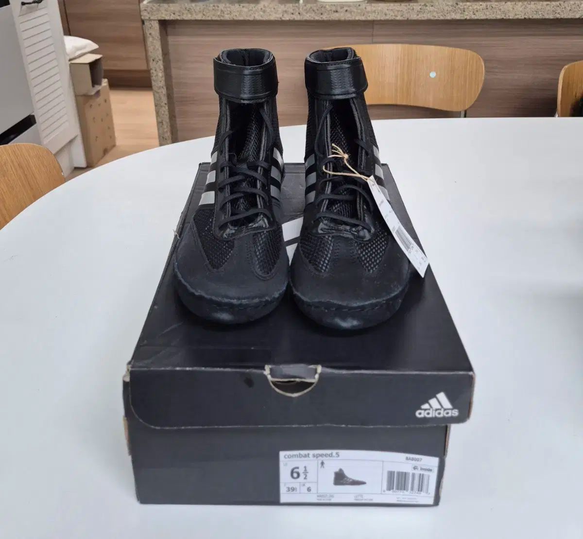 adidas アディダス コンバット スピード 5 ボクシング レスリングシューズ