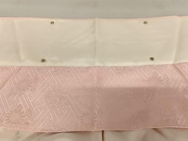 平和屋着物○訪問着 友禅 手描き 松竹梅風景花文 暈し染め 金彩 正絹