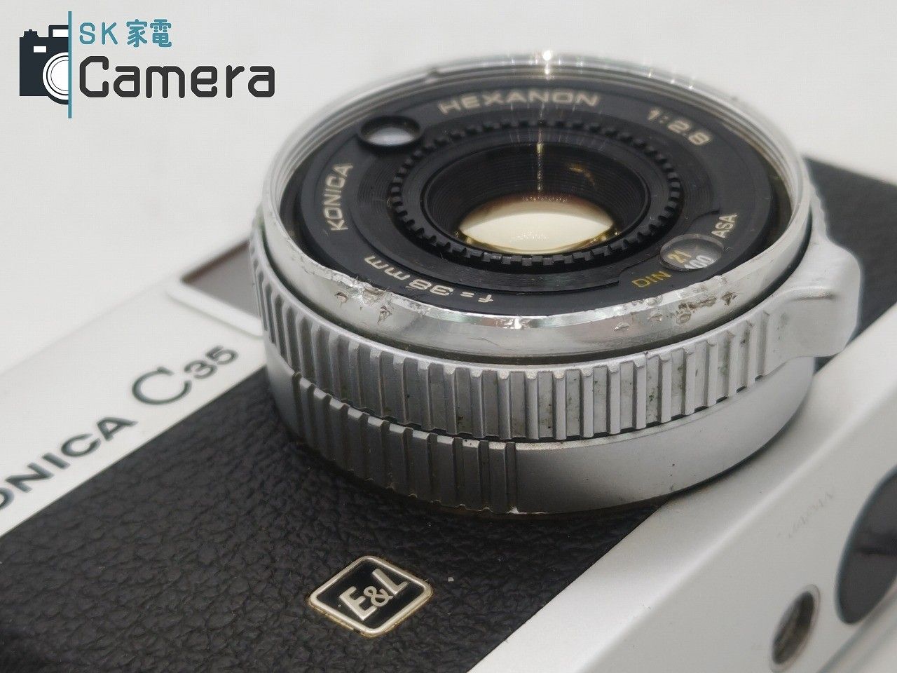 【中古】(コニカ) KONICA C35 E&L(HEXANON38/2.8) Konica C35 E＆L HEXANON 38mm F2.8 コニカ ジャンク - メルカリ