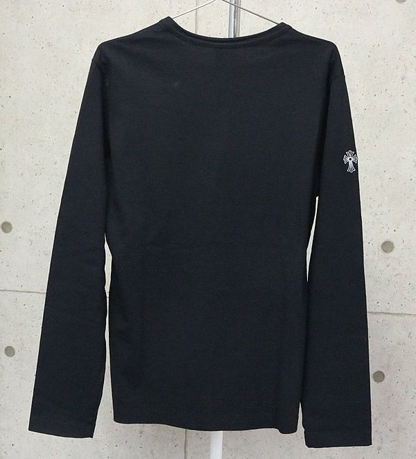 銀座店 クロムハーツ Y NOT CH刺繍 L/S Tee 長袖 M 90043 - メルカリ