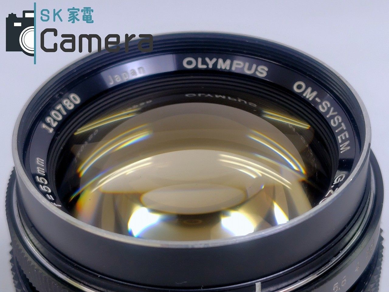 ★美品★オリンパス OM-2N / OM-SYSTEM G.ZUIKO 実用】 OLYMPUS OM-SYSTEM G.ZUIKO AUTO-S 55mm F1.2