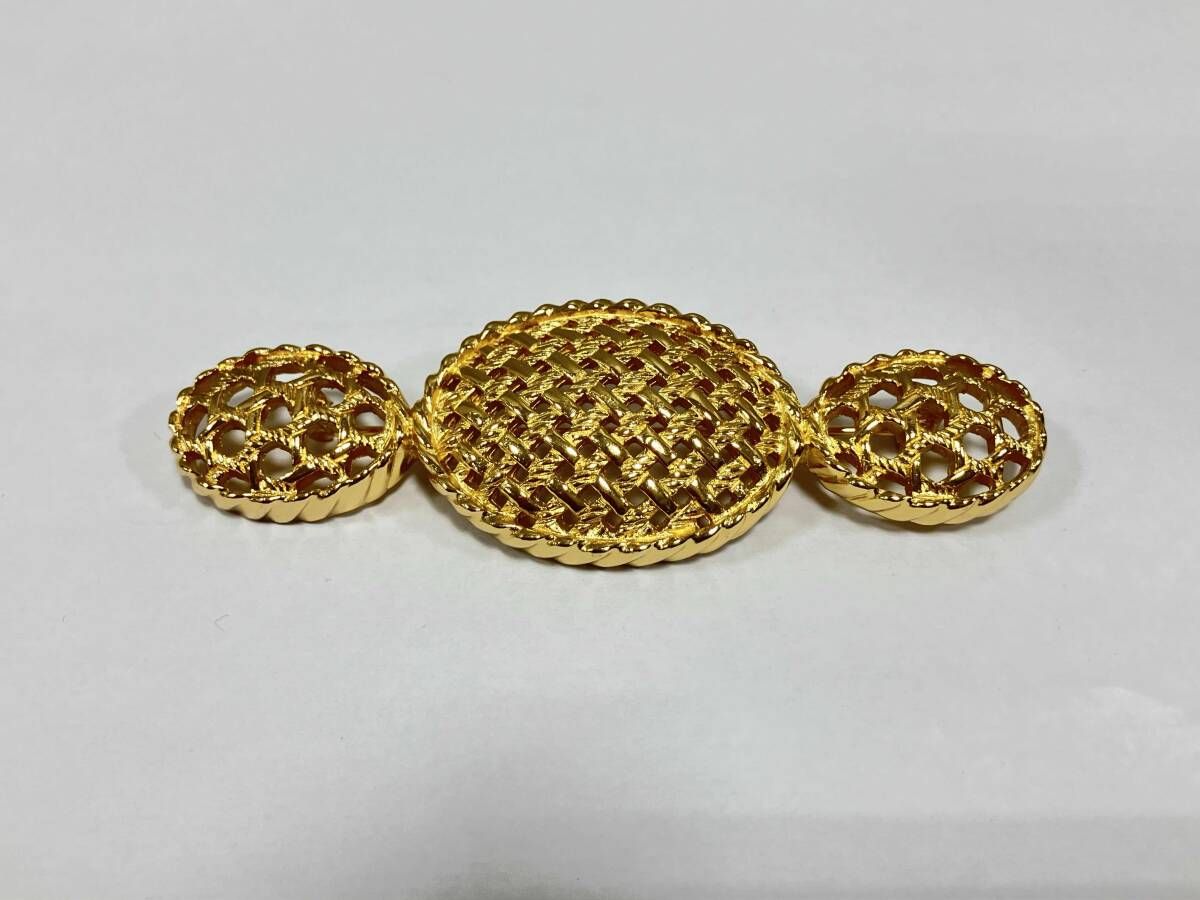 Christian Dior CD クリスチャンディオール ブローチ オーバル ブランド