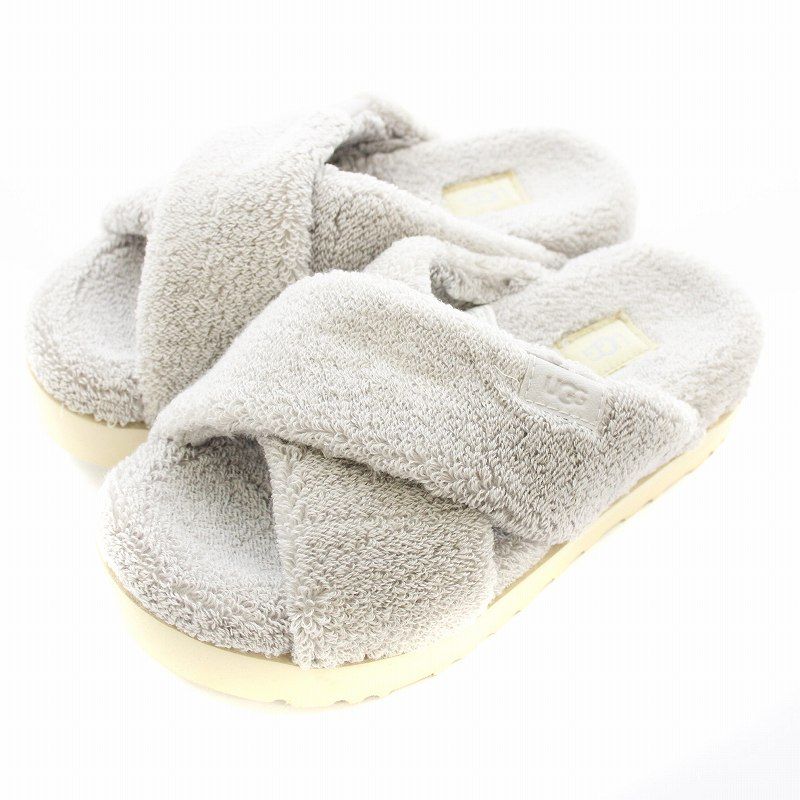 アグ UGG W FUZZ SUGAR TERRY CROSS ファズ シュガー テリー クロス 