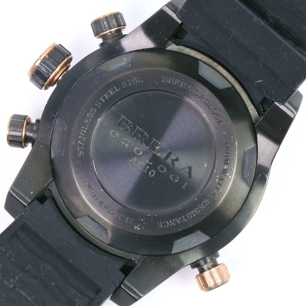 美品◎ブレラ BRDVC47 クロノグラフメンズ 腕時計BRERAOROLOGI tokeiten_brera-brsptoc