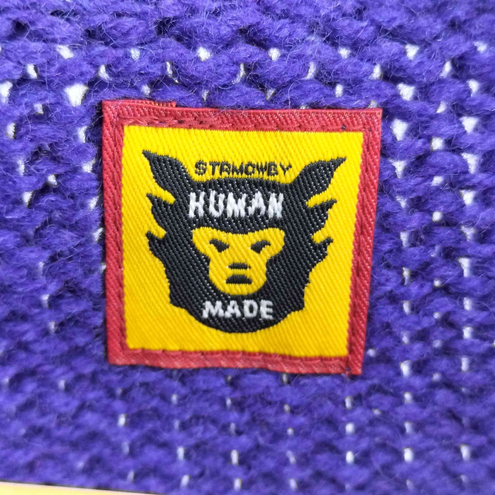 ヒューマンメイド HUMAN MADE ローゲージニットカーディガン LOW GAUGE