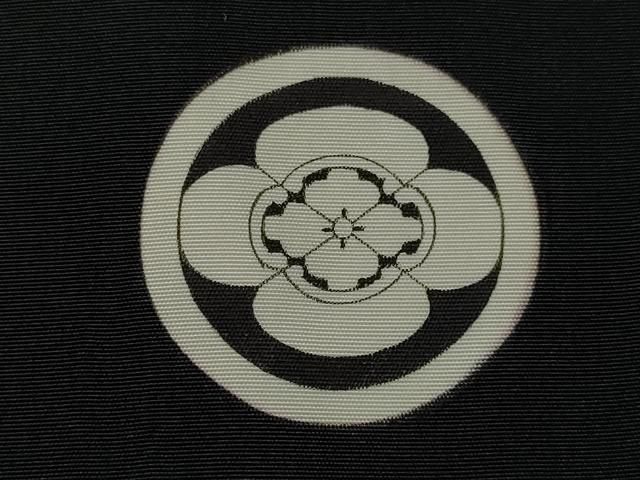 黒紋付き 正絹