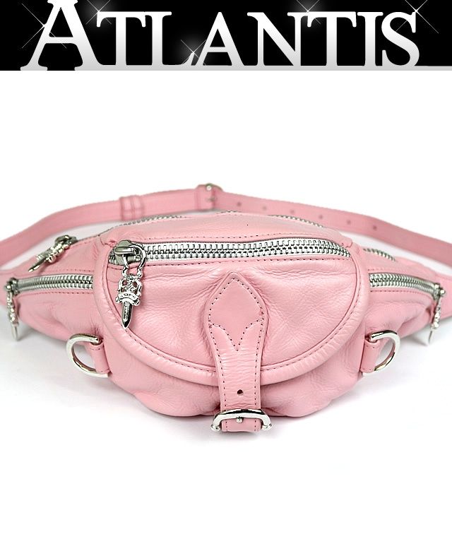 CHROME HEARTS 銀座店 クロムハーツ ミニスナットパック レザー メンズ