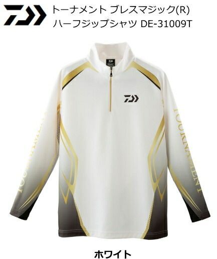トーナメント ブレスマジック ハーフジップシャツ DE-31009T Lサイズ DE-31009T トーナメント ブレスマジック ハーフジップシャツ L