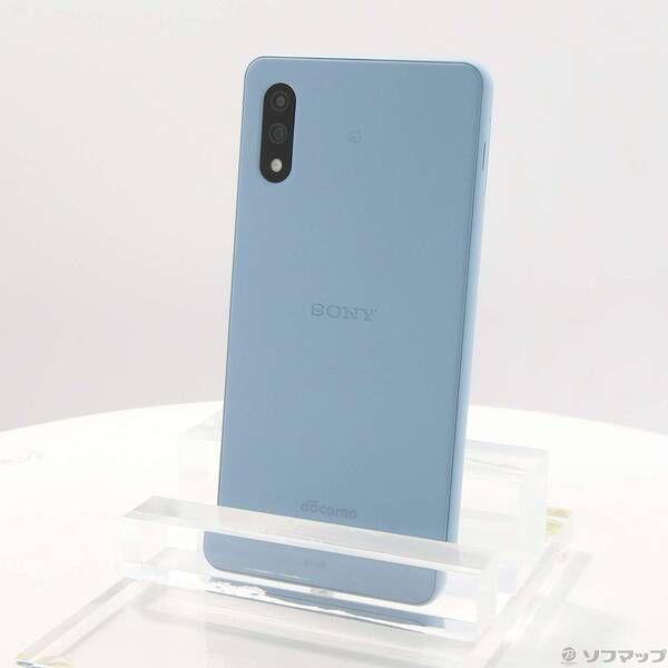 中古品〕 Xperia Ace II 64GB ブルー SO-41B docomo【305