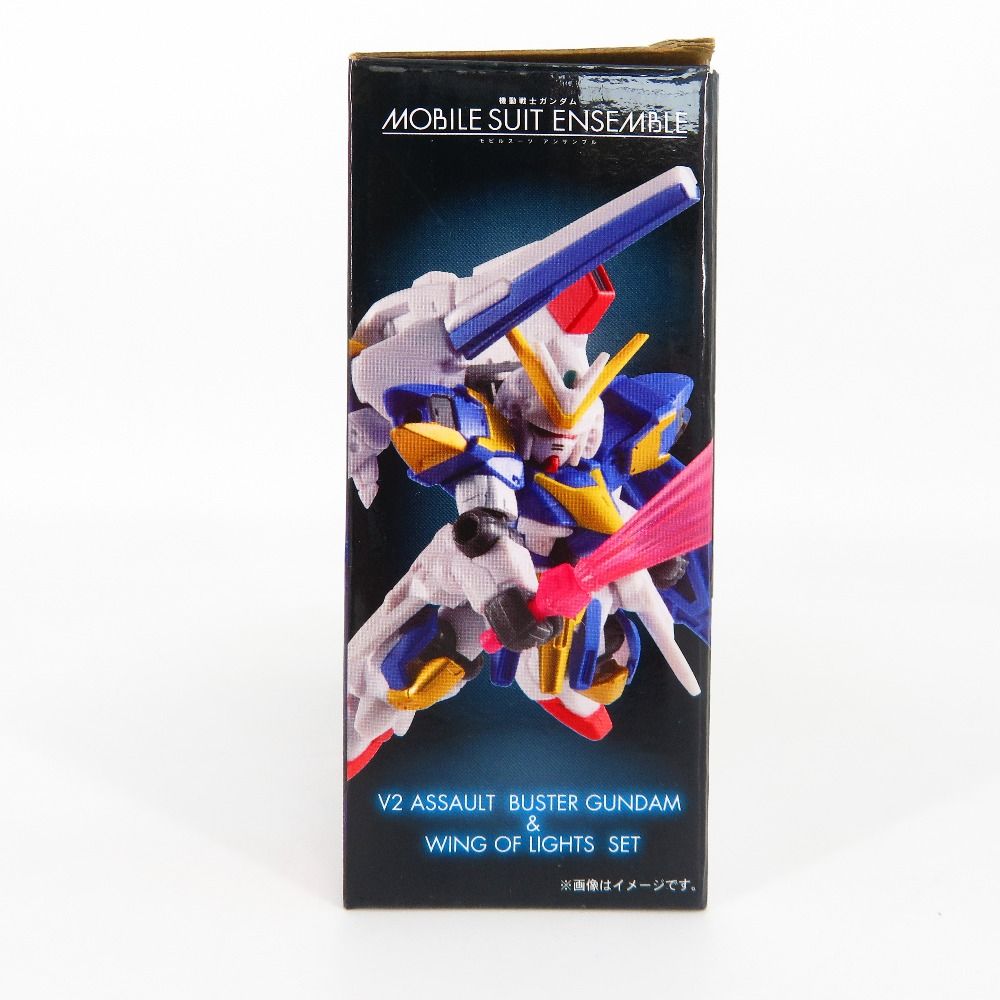 BANDAI - 開封品　機動戦士ガンダム MOBILE SUIT ENSEMBLE EX15 V2アサルトバスターガンダム＆光の翼セット BANDAI バンダイ フィギュア【中古】 機動戦士ガンダム MOBILE SUIT ENSEMBLE EX15 V2アサルト
