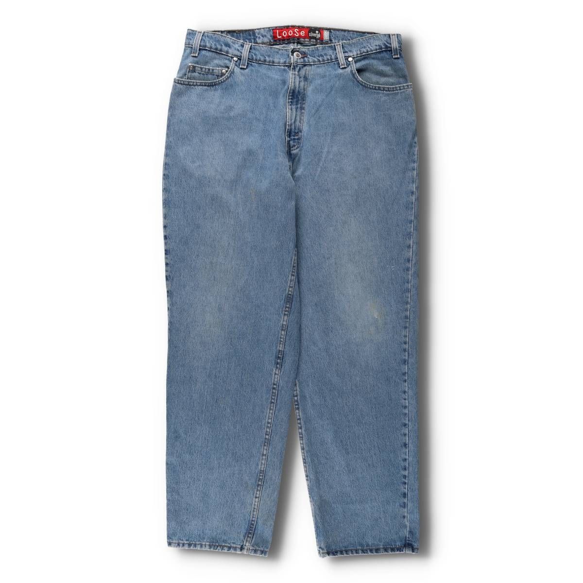 古着 90年代 リーバイス Levi s SILVER TAB シルバータブ LOOSE ルーズ テーパードデニムパンツ メンズw37相当 evb031022