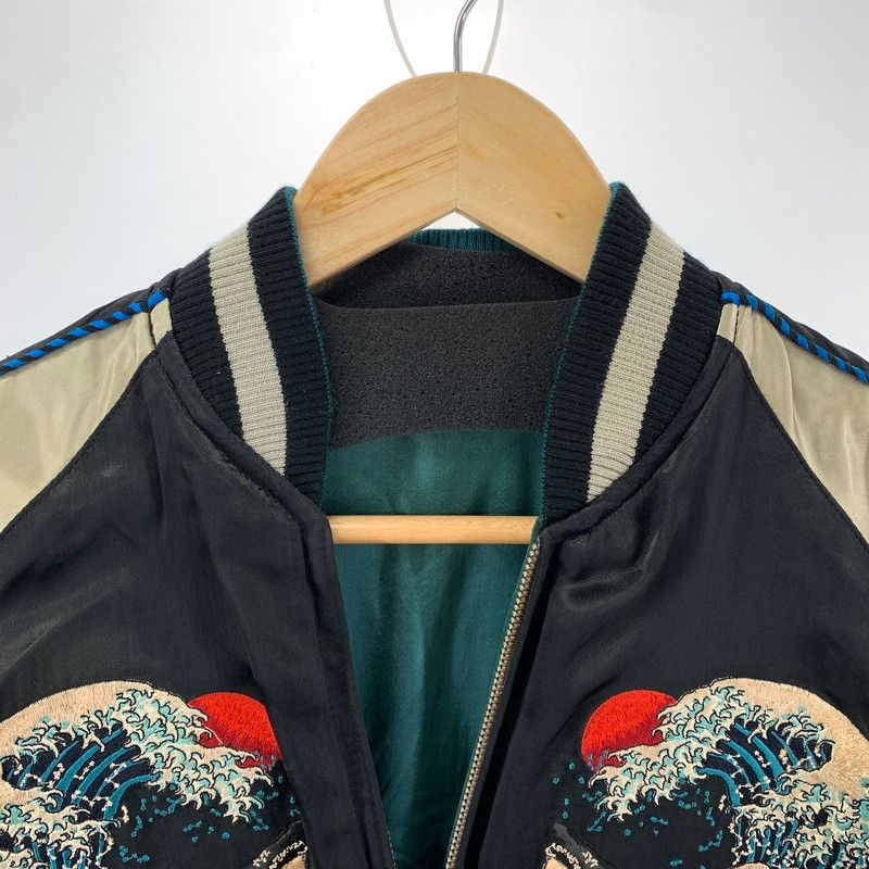 中古品】 花旅楽団 リバーシブルスカジャン 【145-250607-st-08-fuz