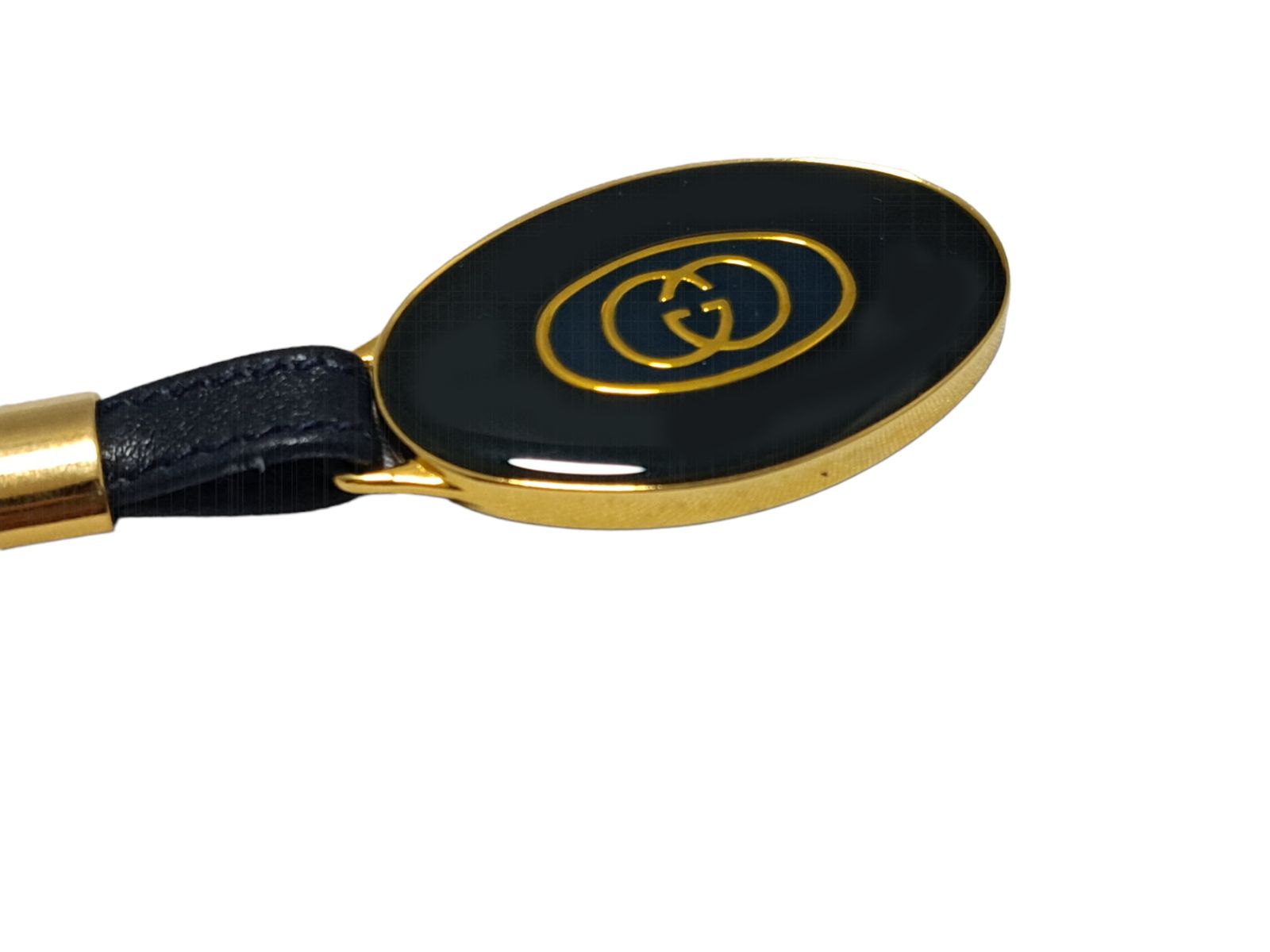 新品同様 グッチ キーリング キーホルダー GP インターロッキング  