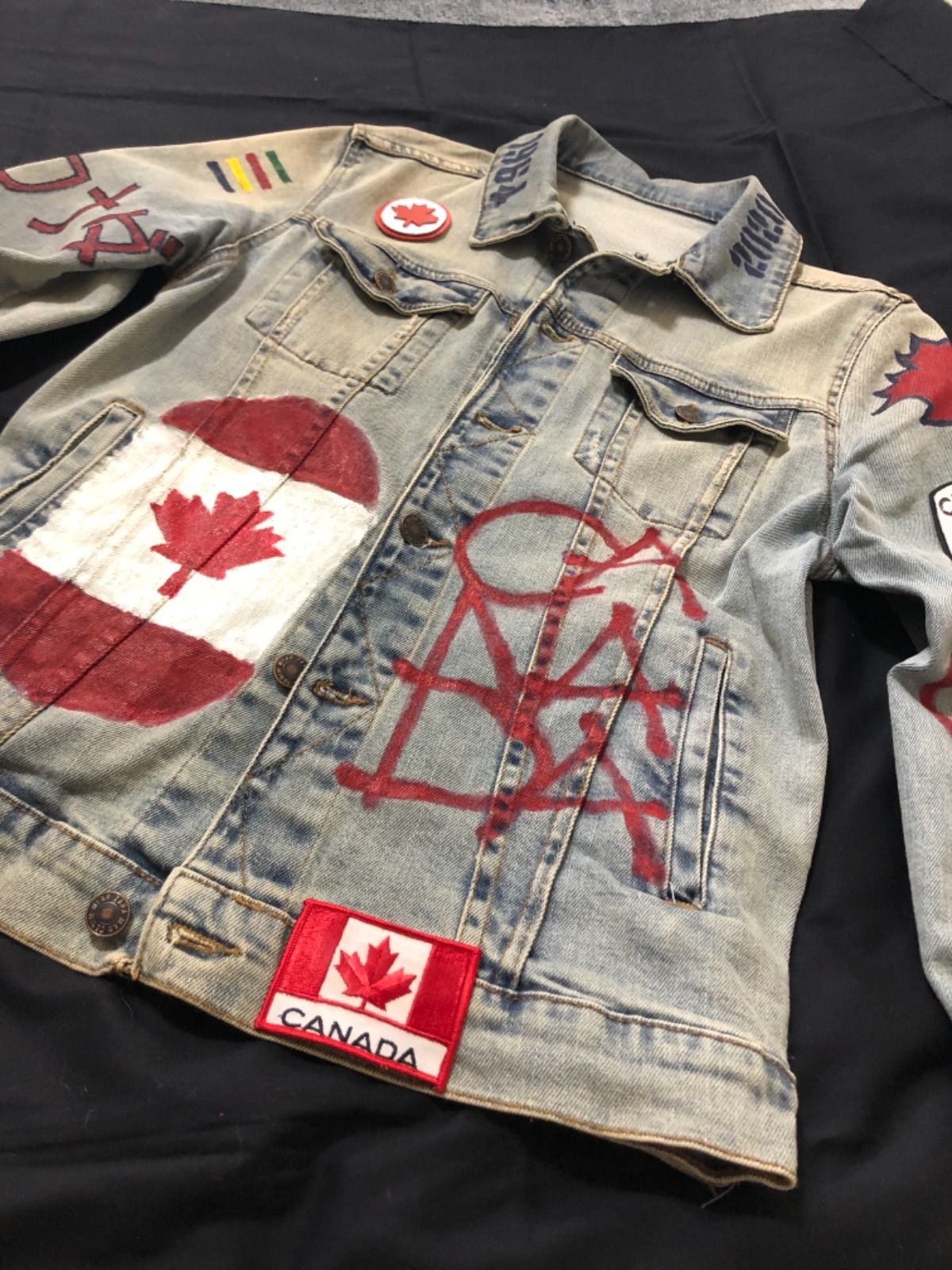 2020東京オリンピックCANADAカナダオフィシャルデニムジャケット