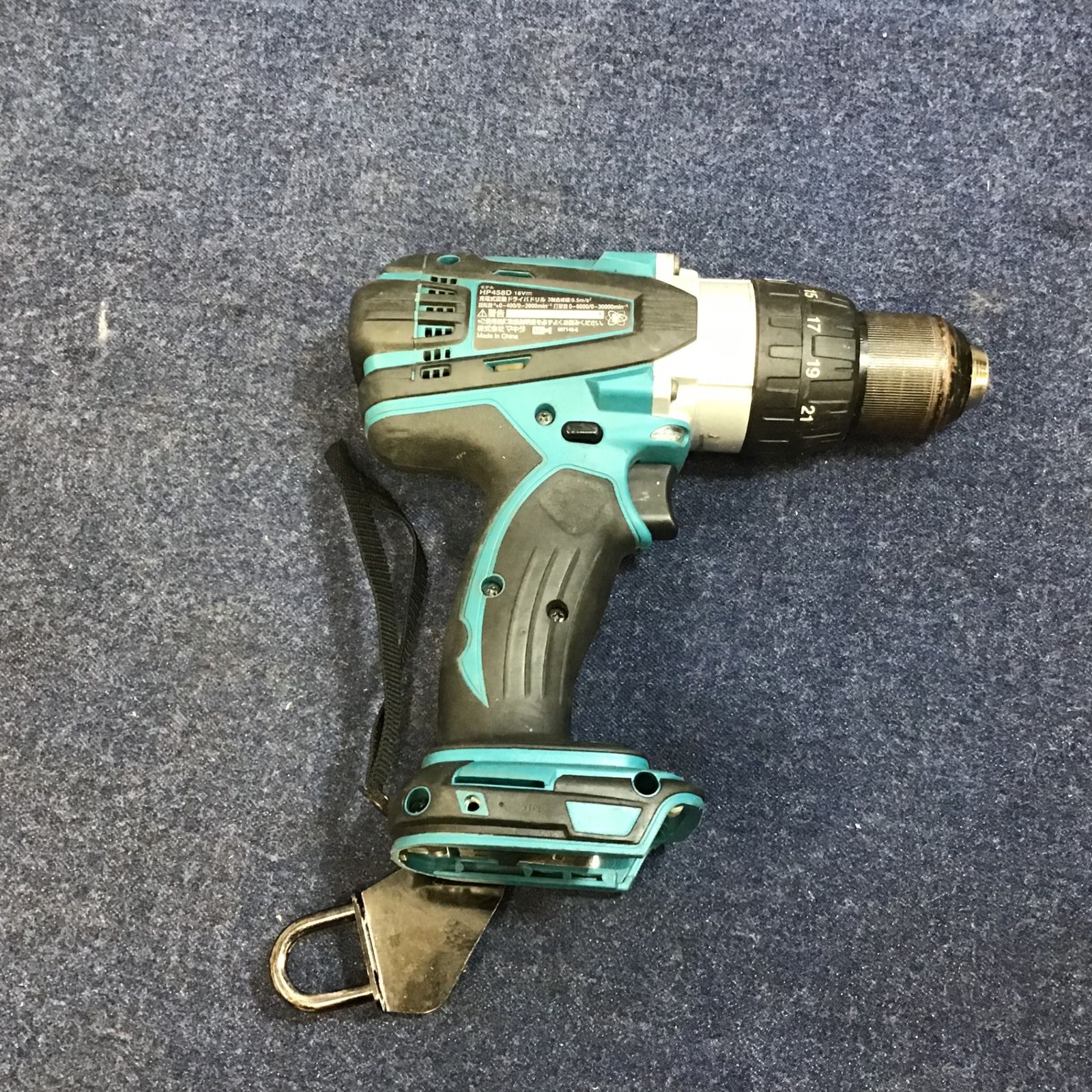 中古品 □ makita コードレス振動ドリルドライバー HP458DZ □ B 