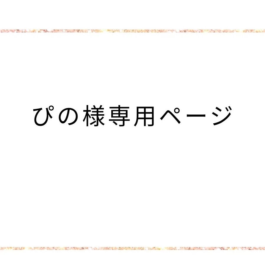 ぴの様専用ページ はげしく