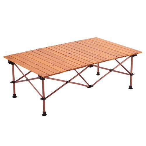 Coleman ナチュラルウッドロールテーブル クラッシック65 Coleman