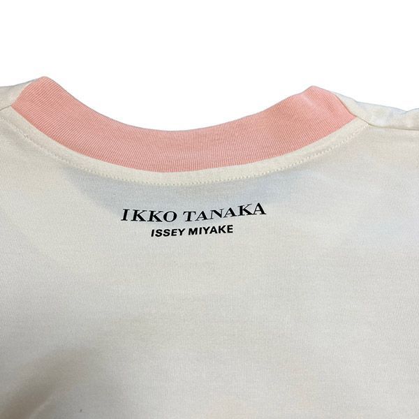 新品】ISSEY MIYAKE x IKKO TANAKA Tシャツ 薄桃 2-