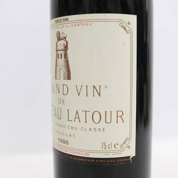 CHATEAU LATOUR（シャトー ラトゥール）1986 12.5％ 750ml