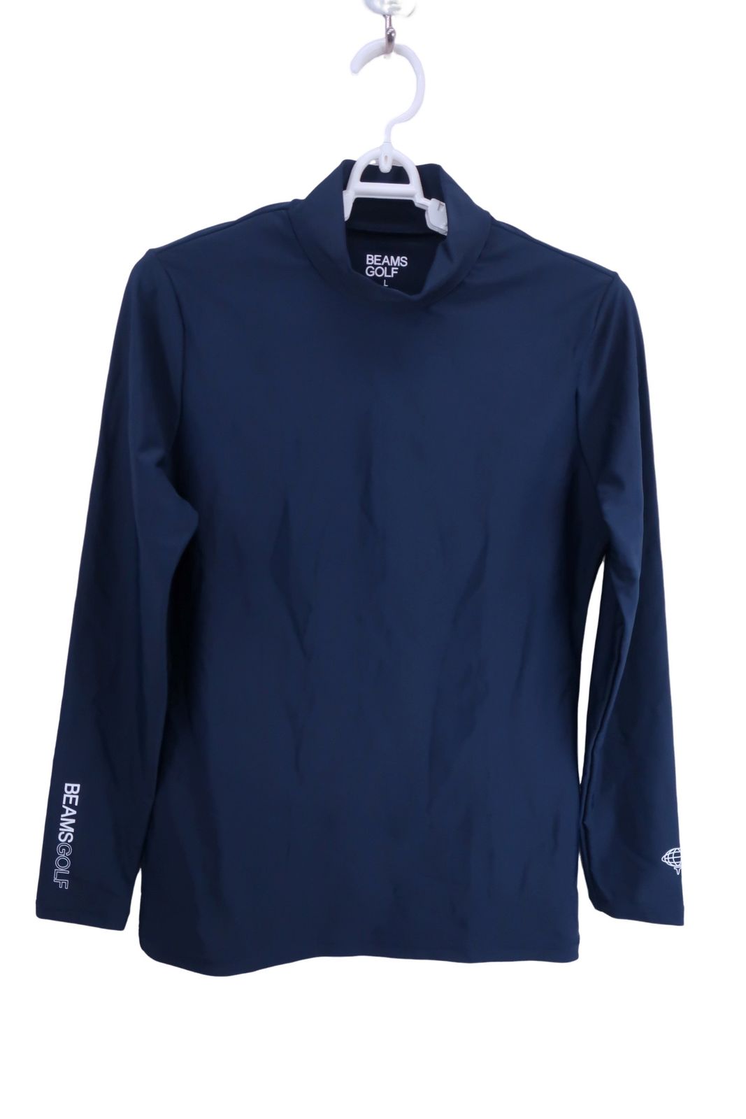 美品】BEAMS GOLF(ビームスゴルフ) モックネックシャツ ネイビー レディース L ゴルフ用品 2412-0536 中古 - メルカリ