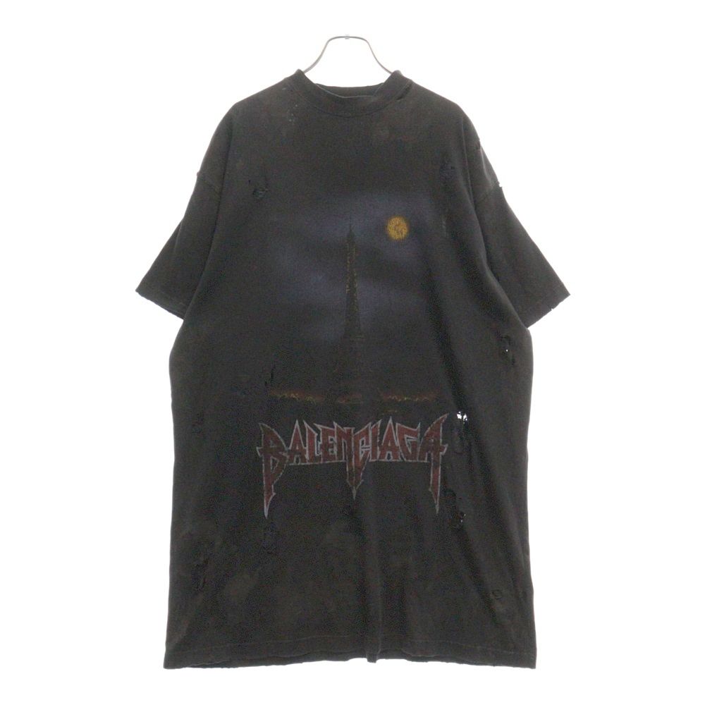 BALENCIAGA (バレンシアガ) 23SS Paris Moon Oversized Tee BALENCIAGA (バレンシアガ) 23SS Paris Moon Oversized Tee