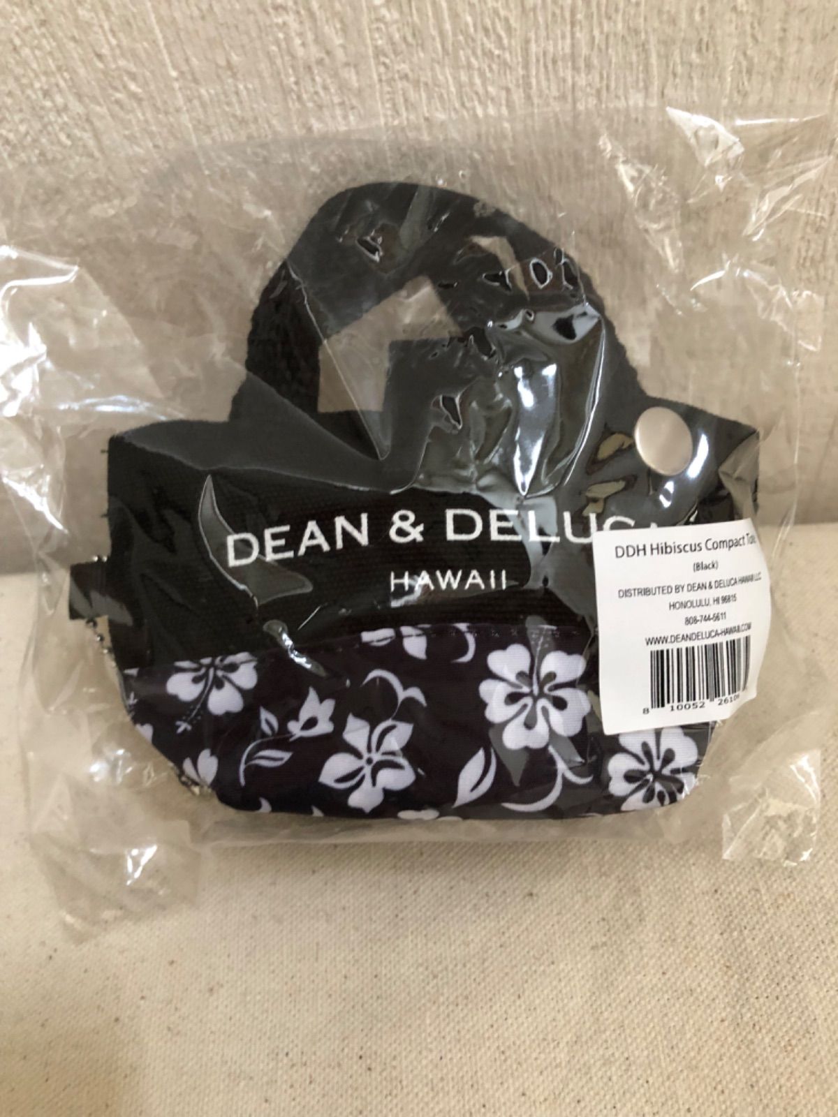 DEAN & DELUCA ハワイ限定 ハイビスカス エコバッグ フォルダ