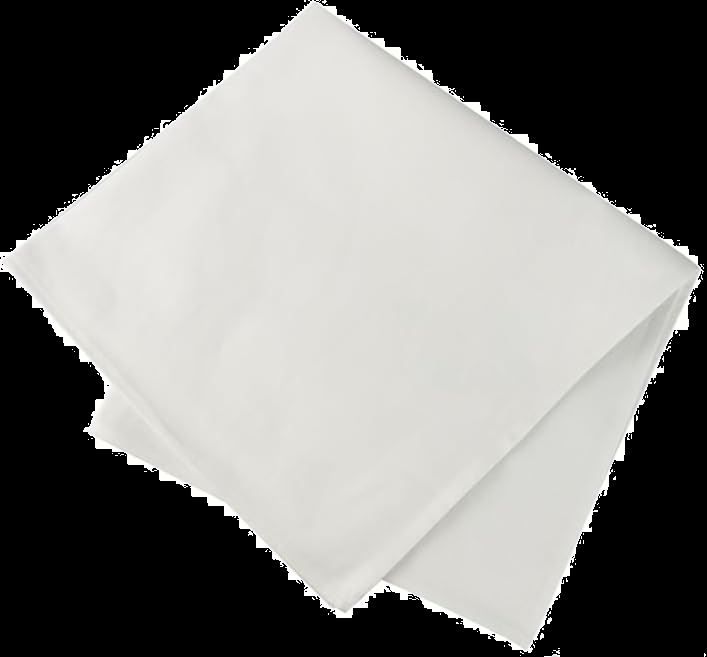 Thumbnail of Komono Meisen Compatible Item 1 Piece Table Napkin Wine Torsion 50x50cm 100% Cotton Plain Restaurant Use Commercial Use (White, 50cm x 50cm)