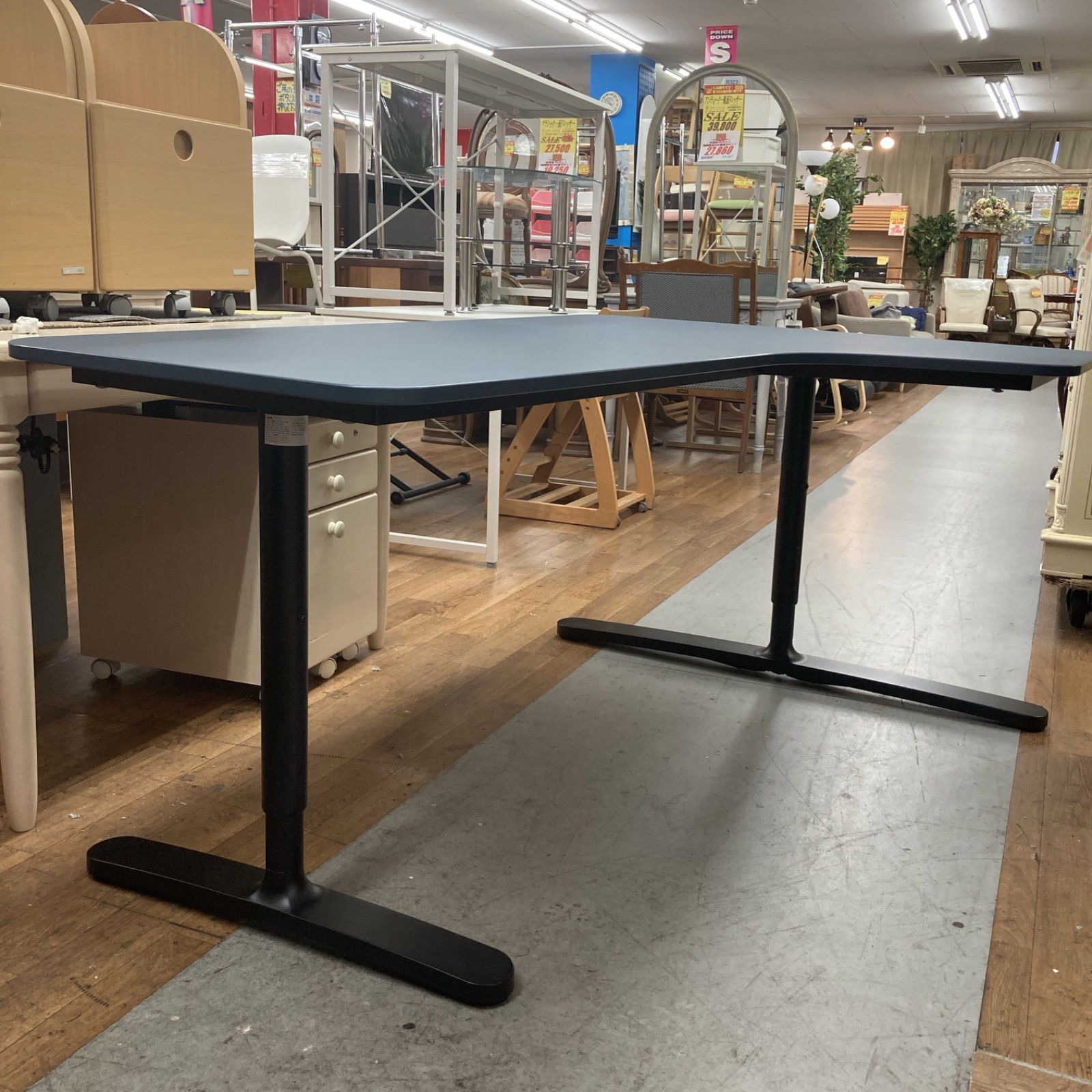 IKEA イケア BEKANT ベカント 昇降コーナーデスク 右コーナー 幅 IKEA イケア BEKANT ベカント 昇降コーナーデスク 右コーナー 幅