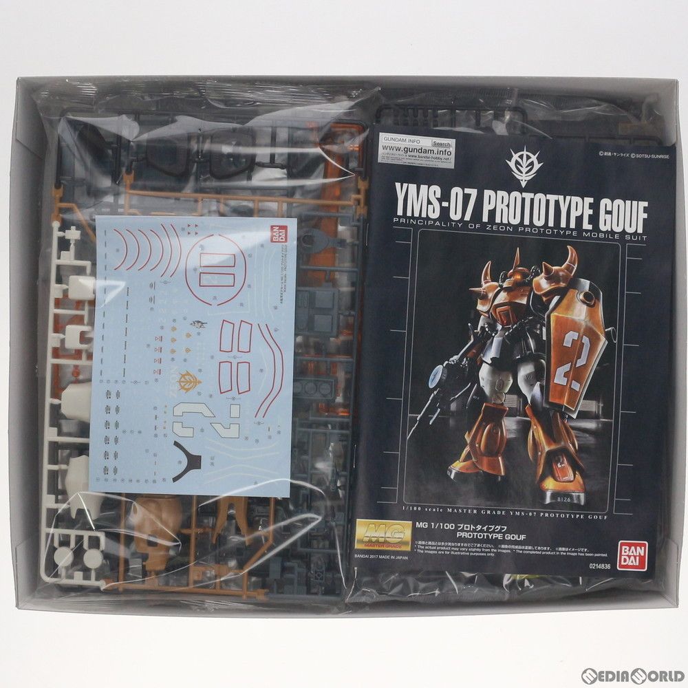プレミアムバンダイ限定 MG 1/100 YMS-07 プロトタイプグフ 機動
