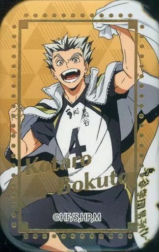 中古】バッジ・ピンズ 木兎光太郎 「ハイキュー!! スクエア缶バッジ