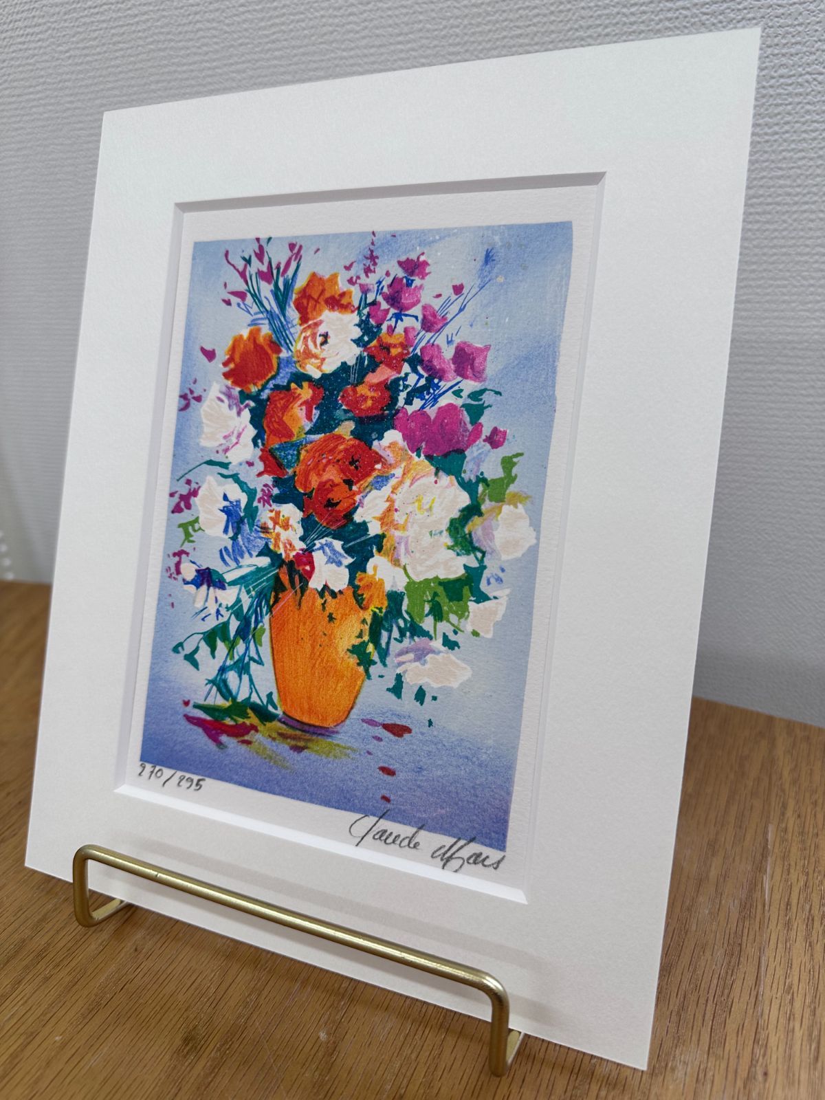 絵画 クロード・マルス 油彩 花 絵画 クロード・マルス 油彩 花の通販 by Antique BONANZA｜ラクマ