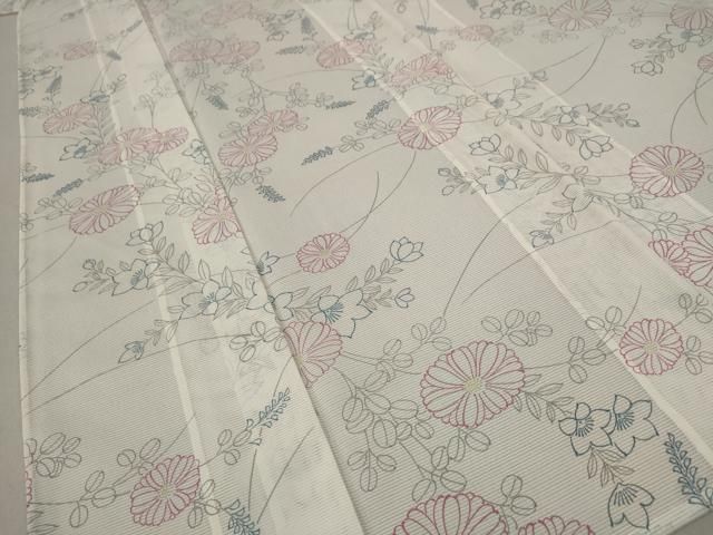 平和屋着物＊夏物　小紋　絽　吉祥草花文　洗える着物　AABH3927jd 平和屋着物＊夏物 小紋 絽 草花文 洗える着物 AAAW3123st - メルカリ