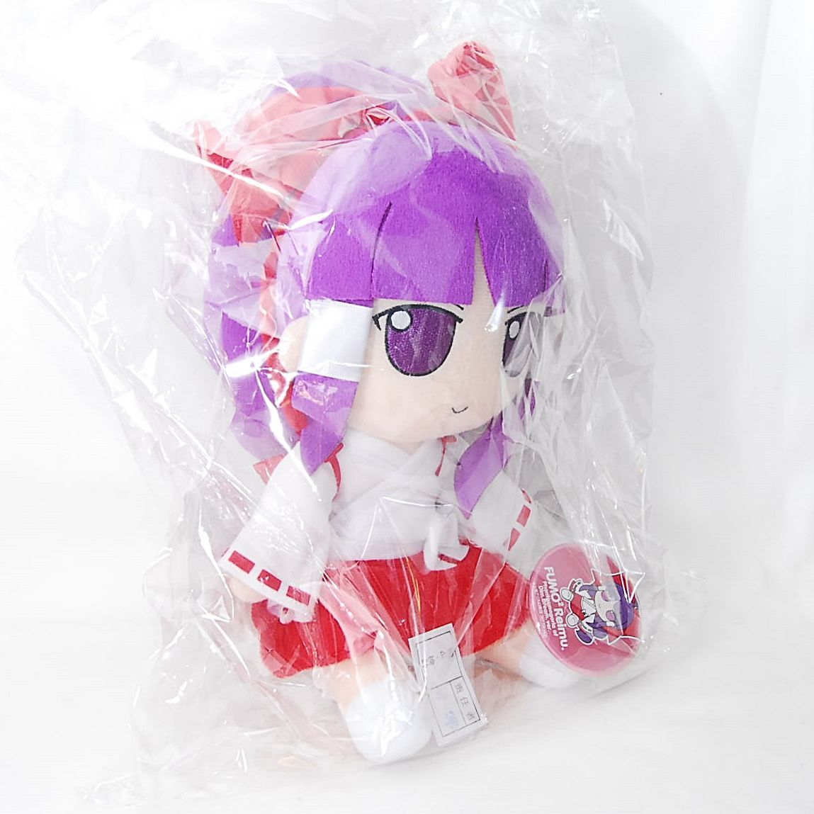 東方Project ぬいぐるみシリーズ 【博麗霊夢】 ふもふもれいむ。バッジ付き 東方Project ぬいぐるみシリーズ 【博麗霊夢】 ふもふもれいむ