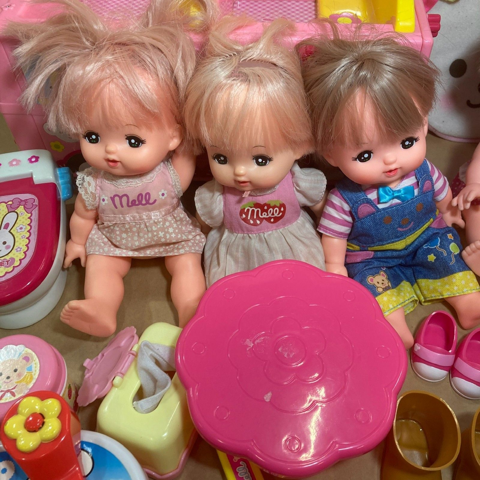 ☆ おせわだいすき メルちゃん ぽぽちゃん まとめ商品 人形15体 くま