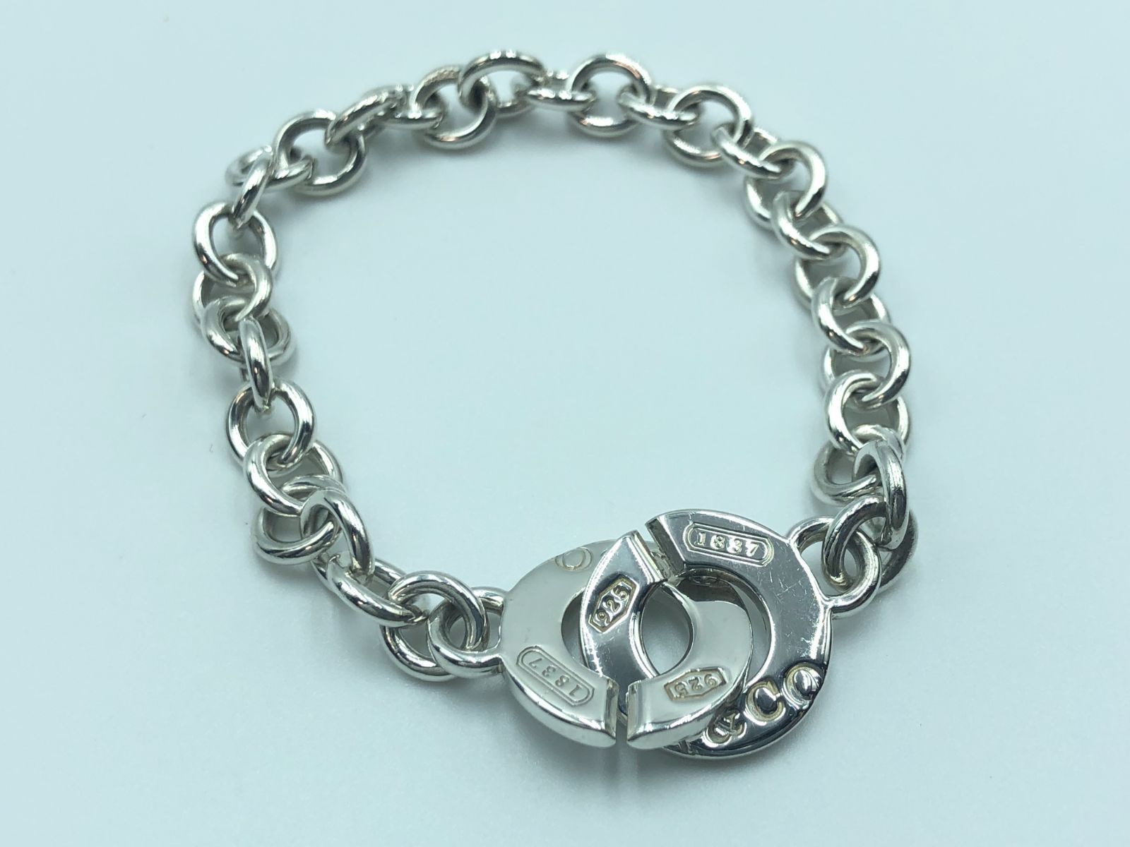 ティファニー TIFFANY 1837 サークルクラスプブレスレット SV925 ティファニー TIFFANY 1837 サークルクラスプブレスレット SV925