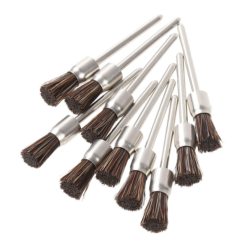 馬毛ブラシ 筆型 φ8 10本セット