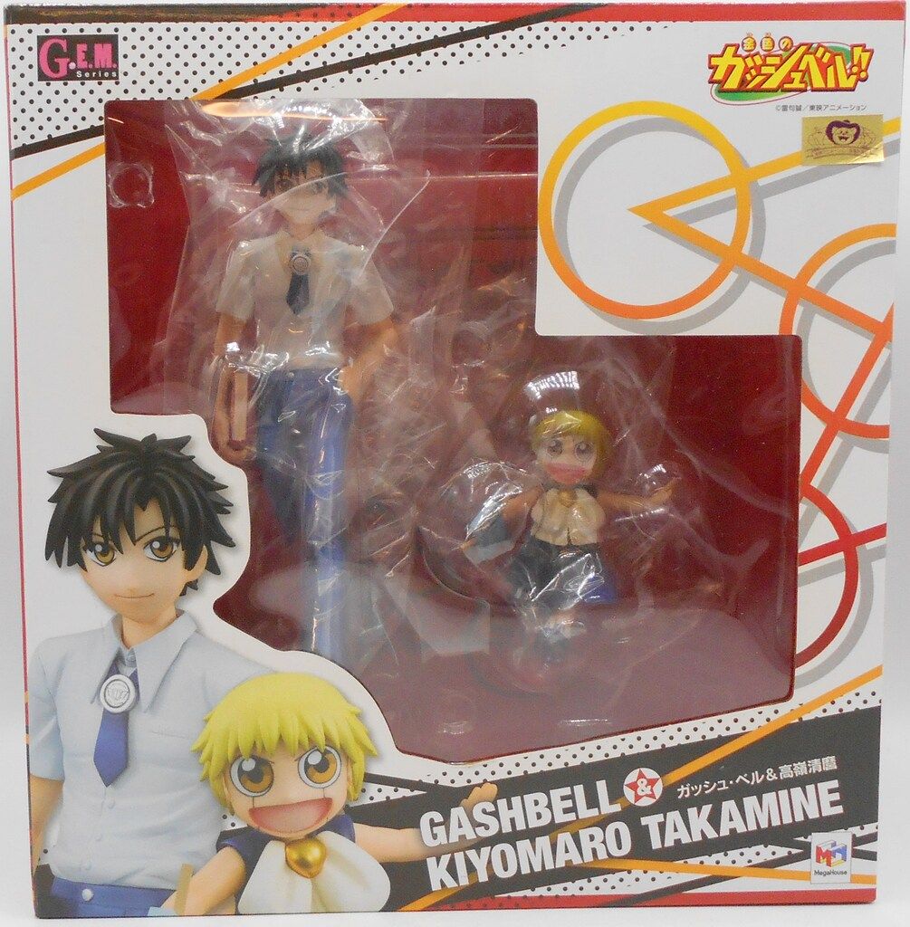 メガハウス G.E.M. 金色のガッシュベル!! ガッシュ・ベル&高嶺清