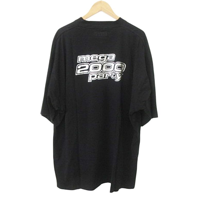 ヴェトモン VETEMENT 美品 24ss Y2K MEGA PARTY T-SHIRT メガ 